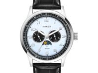 TIMEX Analog Watch for Men with Round Dial & Water Resistant Man's Wrist Watches