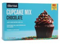 The Select Aisle’s Eggless Chocolate Cupcake Kit - 190g [Frosting mix and Sprinkles |Just add oil and water | Eggless Cupcake premix |Decadent chocolate cupcake mix | Premix Cake Powder]