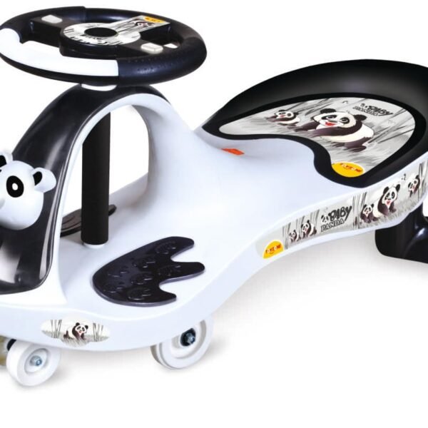 Toyzone Baby Panda Kids Magic Car/Swing Car Ride On -Multicolour