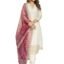 VredeVogel Women's Chanderi Silk Embroidered Kurta with Pant & Organza Dupatta Set | Casual Outfit Ethnic Kurta Set for Women | Modern & Traditional Blend Ethnic Wear