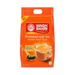 Wagh Bakri Premium Tea | Black | Assam Blend | Kadak Chai | Aromatic Chai Patti | Rich & Bold Flavour | Lingering Taste & Kesari Golden Hue | Loose Leaf Tea | 1 Kg