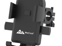 WeCool B1 Mobile Holder for Bike with 360° Rotation,One Click Locking,Firm Gripping,Antishake and Stable Bike Mobile Holder,Motorcycle Handlebar Mounts for Maps and GPS Navigation