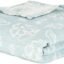 World's First Banana Jacquard Floral Bath Towel Clinically Tested & Proven to Help Reduce Acne Designed for Sensitive Skin Super Soft Towels for Bath Pack of 1 Chalk Blue (Pc1)
