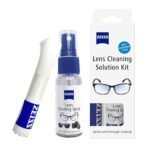 ZEISS Lens Cleaning Solution Kit 30ml with Microfiber Cloth- Pack of 1 | Perfect Lens Cleaner for Spectacles, Eyeglasses, Sunglasses, Camera Lenses and Binoculars