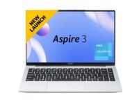 acer Aspire 3, Intel Core Celeron N4500, 12GB LPDDR4 RAM, 512GB SSD, HD, 14"/35.56cm, Windows 11 Home, Silver, 1.3KG, A324-45, Thin and Light Laptop