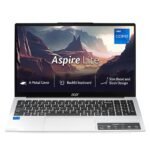 acer Aspire Lite,12th Gen, Intel Core i7 12650H, Office 2024+M365 Basic, 16GB RAM, 512GB SSD, Full HD IPS, 15.6"/39.62 cm, Win 11 Home, Pure Silver, 1.7 KG, AL15-52H, Backlit KB, Thin & Light Laptop