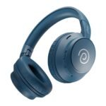 pTron Studio Evo 70hrs Playtime Wireless Over Ear Headphones with HD Mic, Low-Latency Game/Movie/Music Modes, Punchy Bass, BT5.3, Dual Device Pairing, Voice Assistant & Type-C Fast Charging (Blue)