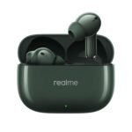 realme Buds T300 Truly Wireless in-Ear Earbuds with 30dB ANC, 360° Spatial Audio Effect, 12.4mm Dynamic Bass Boost Driver with Dolby Atmos Support, Upto 40Hrs Battery and Fast Charging (Dome Green)