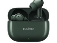 realme Buds T300 Truly Wireless in-Ear Earbuds with 30dB ANC, 360° Spatial Audio Effect, 12.4mm Dynamic Bass Boost Driver with Dolby Atmos Support, Upto 40Hrs Battery and Fast Charging (Dome Green)