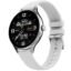 Fire-Boltt Phoenix Air Smart Watch 1.26” Round Display, Rotating Button, Wireless Charging, Ultra Lightweight Metal Body, Bluetooth Calling, Smartwatch with Silicone & Mesh Steel Straps Cloud White