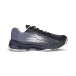 Boldfit Badminton Shoes for Man Lightweight Non Marking Shoes for Badminton Breathable Anti Skid Shoe for Man Shuttle Non Marking Indoor Shoes for Pickleball, Tennis, Padel Black