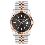 Carlington Analog Men's Watch with Stainless Steel Chain Strap, Multi-Color Dial Options, Premium Gift Watch for Men – Stylish Casual & Formal Wrist Watch - CT 8811