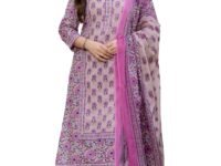 Amayra Women's Pure Cotton Straight Kurta Set with Palazzo Pants & Dupatta|Ethnic wear|Kurta Set for Women