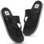 Men’s Comfort Slippers with Cross Strap Design | Cushioned Footbed & Shock Absorbing Sole | Lightweight Everyday Wear Slippers for Office, Home & Casual Walking
