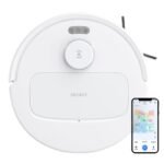 ECOVACS DEEBOT N30 White 2 in 1 Robot Vacuum Cleaner & Mop, New Launch, 10000 Pa Suction, 5200mAh Battery, Covers 3500+ Sq ft in Single Charge, Zero Tangle 2.0 Technology, Advanced TrueMapping