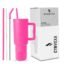 CYNVEXA Tumbler with lid and Straw 1200ML Cup Stainless Steel Vacuum Insulated Tumbler for Water, Iced Tea or Coffee 1.2L Office Gym Travelling (40-OZ- Raspberry Pink)