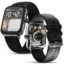 Fire-Boltt Ninja Phantom Smart Watch 1.83” Display, Transparent Clear Body Design, Bluetooth Calling, 120+ Sports Modes, Voice Assistant, AI Outfit Watch Face Smartwatch for Men & Women Shadow Black