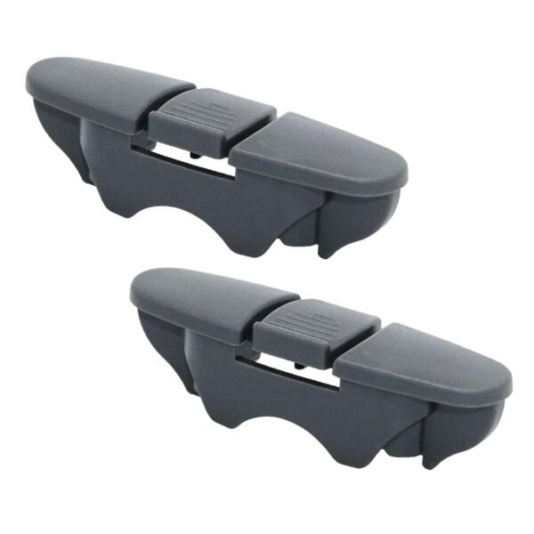 2Pcs Dishwasher Upper Dishrack Slide Rail Stop Clips Parts Repair Components