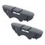 2Pcs Dishwasher Upper Dishrack Slide Rail Stop Clips Parts Repair Components