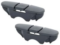 2Pcs Dishwasher Upper Dishrack Slide Rail Stop Clips Parts Repair Components