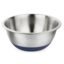 A-ONE Stainless Steel Mixing Bowl with Anti-Skid Base|Durable Stainless Steel Bowls for Easy Storage (24cm, Silver)