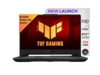 ASUS TUF Gaming A15, 15.6" FHD (1920 x 1080), AMD Ryzen 7 7435HS, (16GB RAM/512GB SSD/RTX 3050/Windows 11/M365 Basic (1Year)*/Office Home 2024/Graphite Black/2.3 kg), FA506NCR-HN275WS