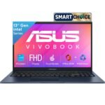 ASUS Vivobook 15, Smartchoice,Intel Core i3 13th Gen 1315U, 16GB RAM, 512GB SSD, FHD 15.6", Touchscreen, Win11, Office 24, M365 Basic (1Y), Quiet Blue, 1.7Kg, X1504VA-E83959WS, Intel UHD iGPU, Laptop