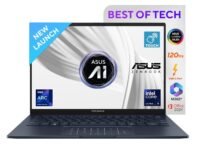 ASUS Zenbook 14, Intel Core Ultra 9 (Series 2), 32GB,1TB, Intel Arc iGPU,3K OLED Touch screen,14",120Hz,Windows 11,M365 Basic (1Y)*,Office 2024,Ponder Blue,1.28 kg,UX3405CA-PZ164WS,Thin & Light Laptop