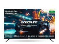 Acerpure 108 cm (43 inch) Elevate Neo Series 4K Ultra HD QLED Smart Android 14 TV GTV AP43UG75PELN5