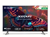 Acerpure 164 cm (65 inch) Elevate Series Ultra HD 4K QLED Smart Google TV AP65UG51QEVTD