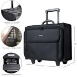 Alpine Swiss Rolling Briefcase Hard Side Catalog Case 17ââ‚¬Â Laptop Sleeve