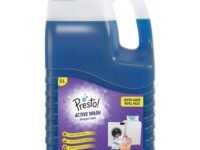 Amazon Brand - Presto! Active Wash Detergent Liquid | Tough on Stains| Gentle on Fabrics | Colour-Safe (5L)