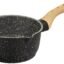 Amazon Brand - Solimo Die Cast Aluminium Non Stick 5 layer coating Sauce Pan (17cm, Black)