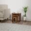 Amazon Brand - Solimo Loddin Nested Side Table, Set of 3 (Solid Sheesham Wood, Natural Finish)