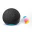 Amazon Echo (4th Gen, Black) Smart Home combo with Wipro 9W LED smart color bulb