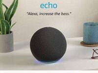 Amazon Echo (4th Gen) | Premium sound powered by Dolby and Alexa (Black)