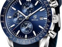 BENYAR Men's Luxury Chronograph Watch – Business, Casual | Quartz Movement with Date Display | Stylish Wristwatch | Gift for Men