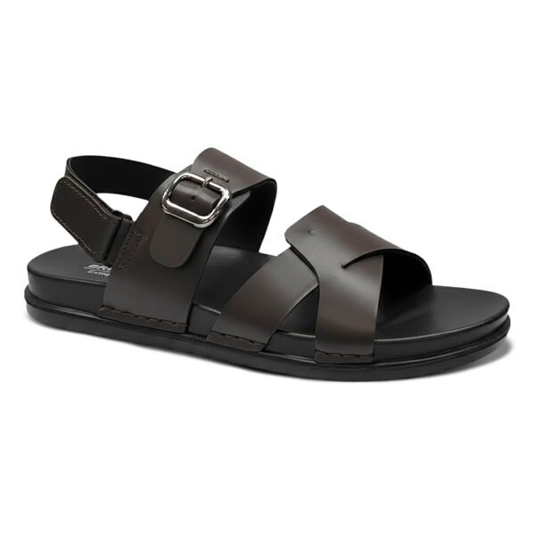 BRUTON Stylish Men's Sandals | Comfortable, Lightweight PU Casual Footwear for Office & Daily Use