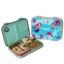 Basil Bento Box – 900 ml 3-Compartment Stainless Steel Lunch Box for Kids | Leak-Proof Tiffin for School | Aqua Mist
