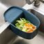 Black Olive Sink Strainer Colander Drain Basket, Multifunction Saddle-Shaped Mesh Strainer, Corner Food Strainer Over The Sink for Kitchen Waste, Vegetable, Fruits (Pack of 1)(Multicolour)