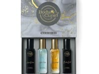 Body Cupid Luxury Perfume Gift Set for Men 4X20 ML | Long Lasting Premium Fragrances | Aqua Wave | Exotic Oud | Mr Wonderful | Aqua Storm | 80 ML