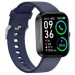 Bouncefit M I D116 Fitness Band Smart Watch for Men, Women, Boys, Girls, Kids – Single Touch Interface, Water Resistant, Workout Modes, Quick Charge Sports Smartwatch – Blue I