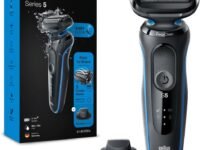 Braun Series 5 5018s Rechargeable Wet & Dry Men's Electric Shaver with Precision Trimmer