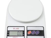 Btag SF-400 Digital Kitchen Weighing Scale | 10Kg x 1g Precision | 1 year (6+6 months) warranty | Food Scale with LCD Display for Cooking, Baking, Meal Prep & Healthy Diet | (White)