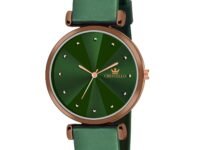 CRESTELLO Silicone Strap Analog Wrist Watch for Women (Black/Blue/Green/Brown) | CR-Ck137