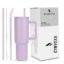 CYNVEXA Tumbler with lid and Straw 1200ML Cup Stainless Steel Vacuum Insulated Tumbler for Water, Iced Tea or Coffee 1.2L Office Gym Travelling (40 - Oz - Lavender Mist)