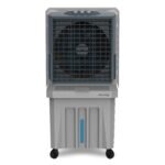 Cadlec CoolForce 100L Commercial Air Cooler For Home, High Speed Fan with Powerful Air Throw, Inverter Compatible, Anti-Bacteria Honeycomb Pad, 3 Year Warranty | Grey