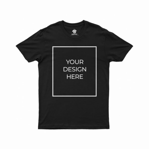 CreativiT Unisex Men/Women Regular Fit Customized Tshirt | Casual Half Sleeve Round Neck | 100% Cotton with a High Thread Count