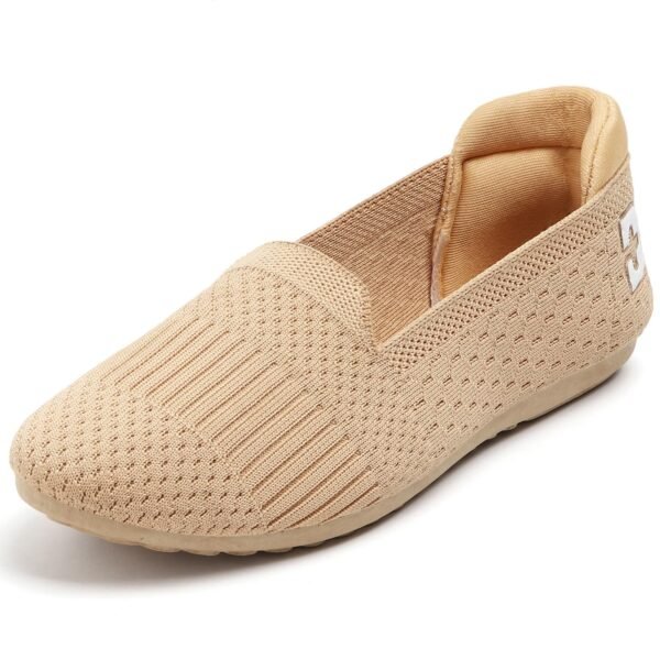 DOCTOR HEALTH SUPER SOFT Women Lightweight Knit Slip-On Runnig Shoes | Breathable Walking Sneakers | Comfortable Casual Loafers Anti-Slip Everyday Wear Shoes for Indoor Outdoor