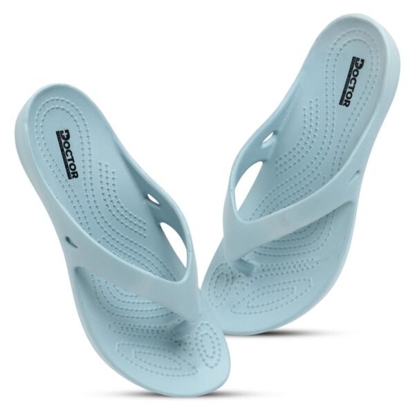 DOCTOR HEALTH SUPER SOFT Women Ultra Soft Cushion Footbed Slipper | Comfortable Light Weight Waterproof Slippers |Adult Flip Flops Mild Acupressure | All Day Wear